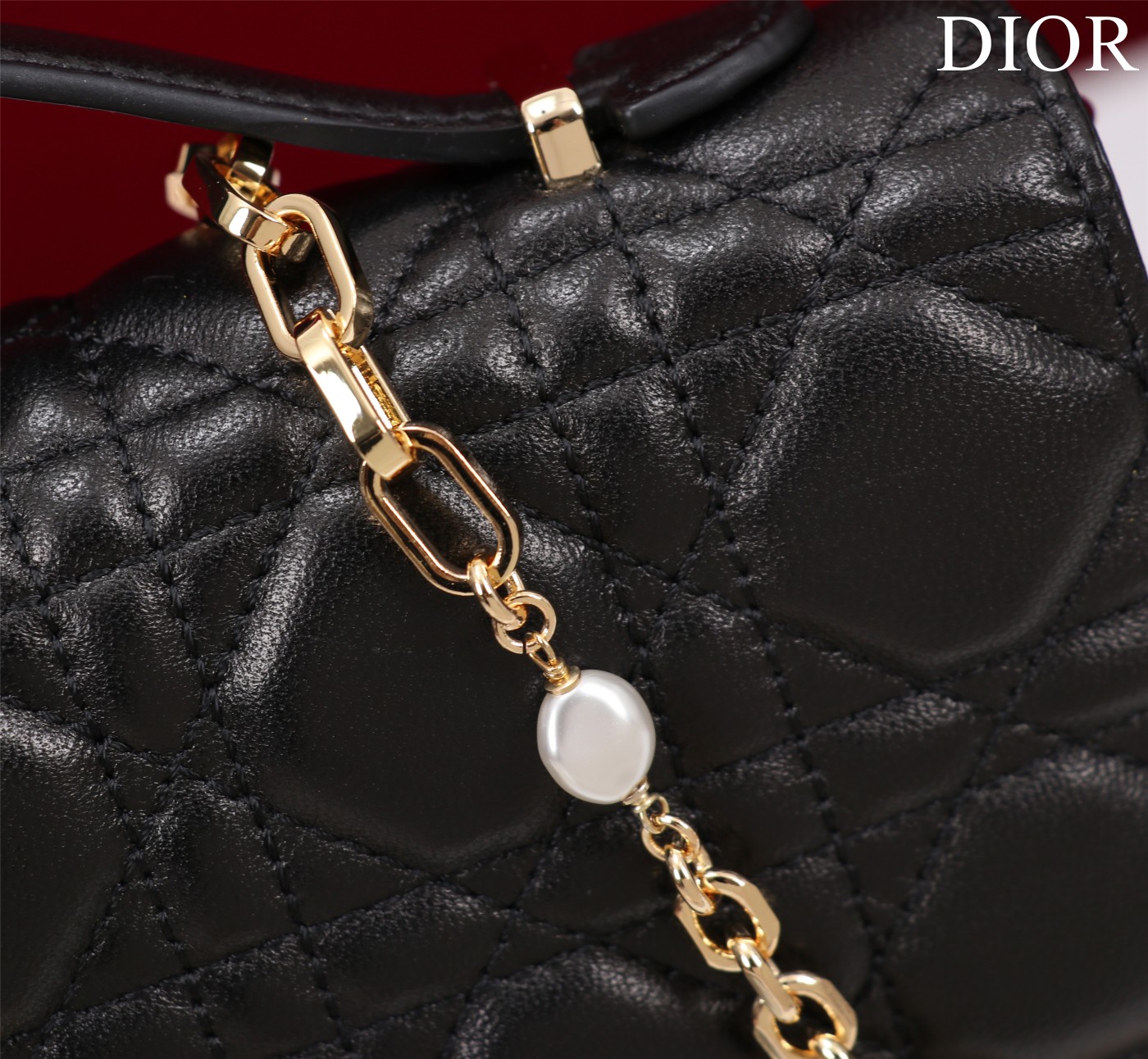 My Dior Mini Bag Black Cannage Lambskin